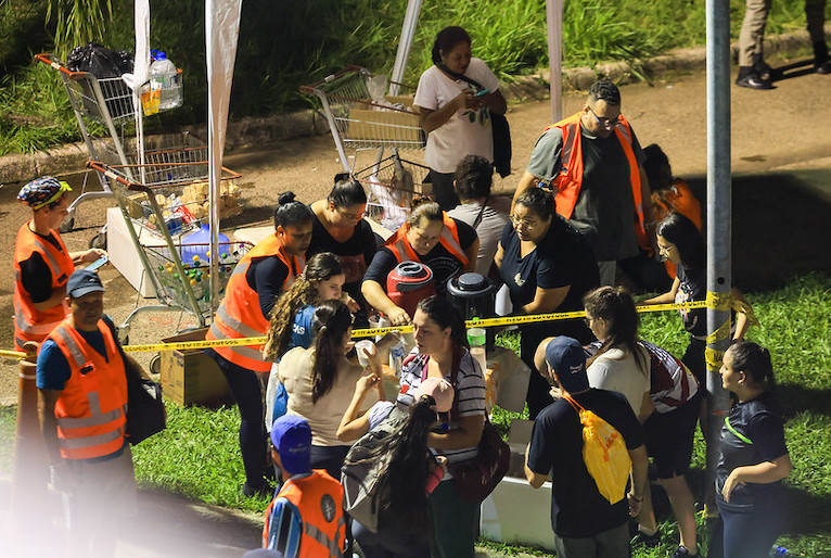 Entrega de cobertor